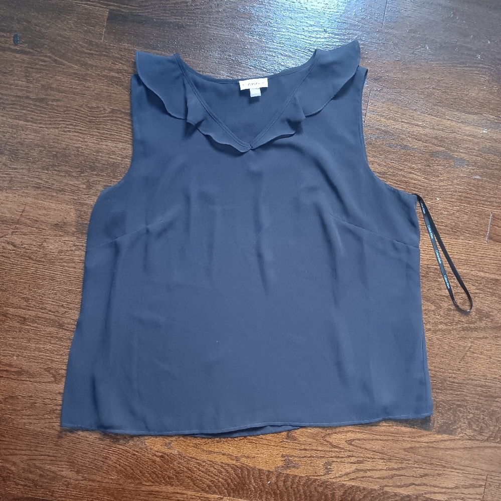 Calvin Klein Black Sleveless Blouse